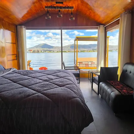 Uros Quechua'S Lodge Titicaca Puno Room photo