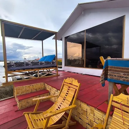 Uros Quechua'S Lodge Titicaca Puno Room photo
